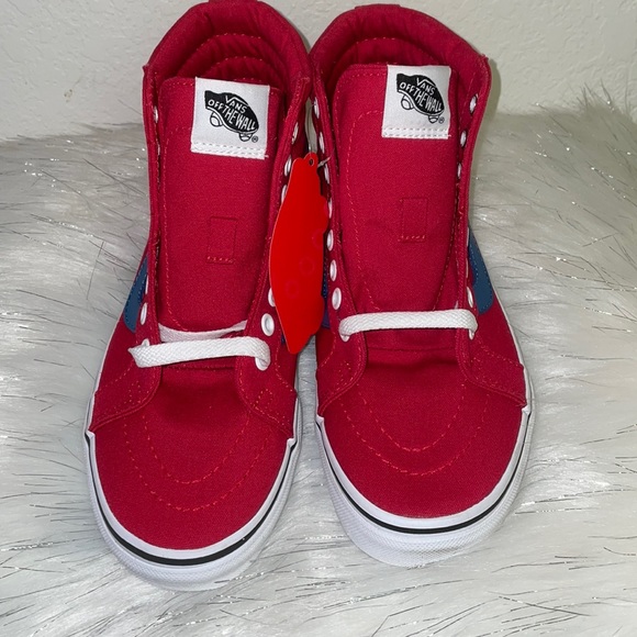 Vans Unisex Sk8-Hi Reissue (Canvas) Skate Shoe - Picture 3 of 11